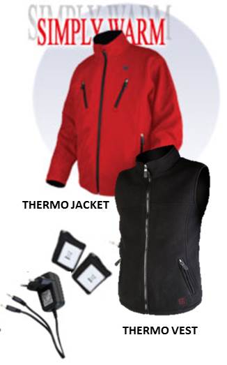 Thermo Jacket et Thermo Vest Home